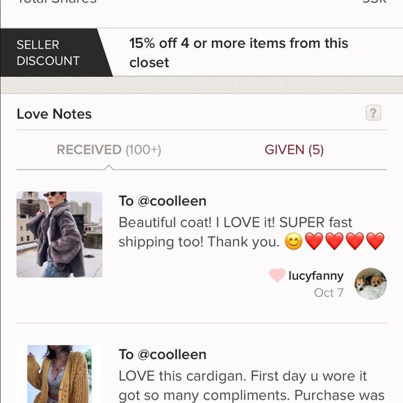 Last 1✨Vana Gray Bell Sleeve Faux Fur Coat - Picture 8 of 8